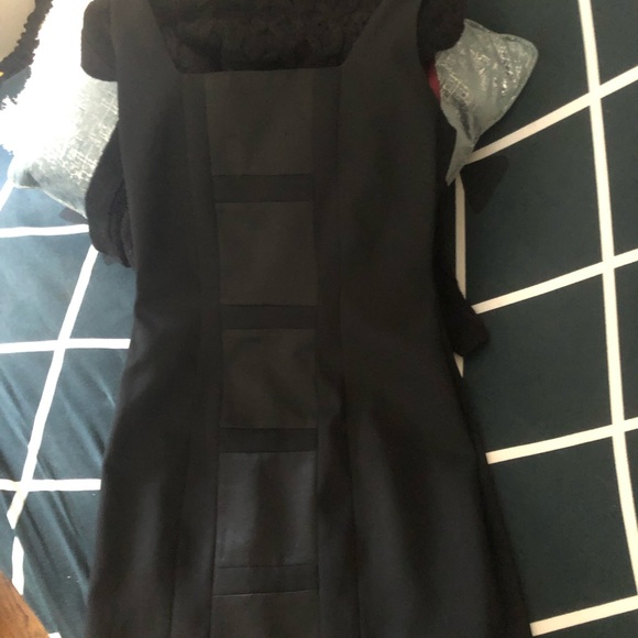 1st item: Sheer jean shirt- Color: black and blue size Medium brand New - Picture 3 of 5